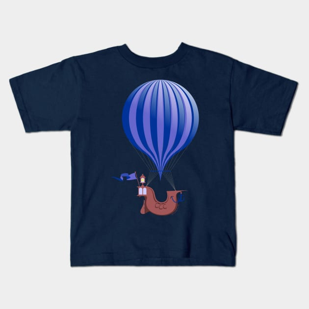 Aerostat Kids T-Shirt by tuditees